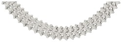 Chimento 18K witgouden collier bezet met ca. 9.68 ct. diamant