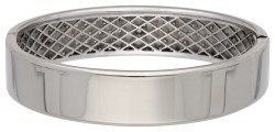 18K witgouden bangle armband bezet met ca. 7.42 ct. diamant.