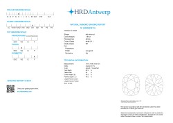 1.84 ct. HRD gecertificeerde natuurlijke diamant.