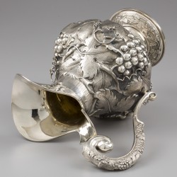 Wine jug, Milan ca. 1970-1980, silver.