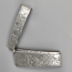 Visitekaart etui, Edwin Joseph Houlston, Birmingham 1903, zilver.