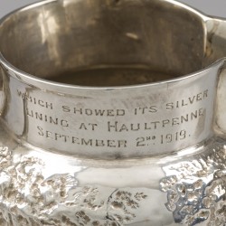 Melkkan, Hester Bateman, Londen 1784, zilver.