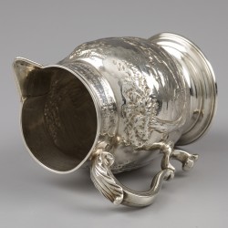 Melkkan, Hester Bateman, Londen 1784, zilver.