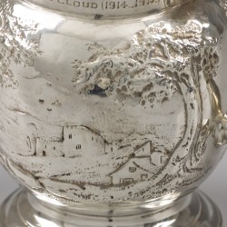 Melkkan, Hester Bateman, Londen 1784, zilver.