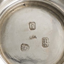 Melkkan, Hester Bateman, Londen 1784, zilver.