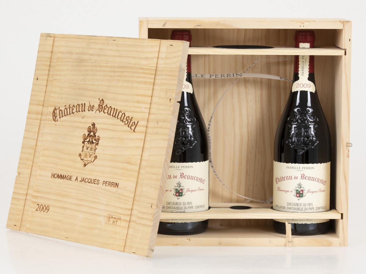 (2) Château de Beaucastel - Hommage à Jacques Perrin - Châteauneuf-du-Pape - 2009