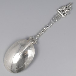 Gelegenheidslepel, Doekele Romkes van Hettinga, Harlingen ca. 1805, zilver.