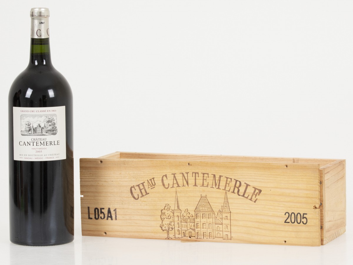 (Magnum) Chateau Cantemerle - 5ème Grand Cru Classé - Haut Médoc -2005.