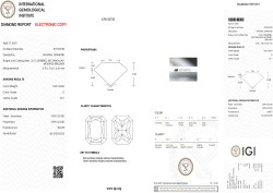 1.04 ct. IGI gecertificeerde natuurlijke diamant