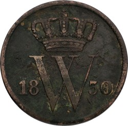 1 Cent. Willem I. 1830. F / VF.