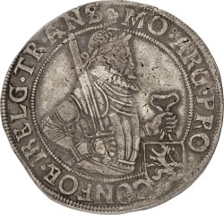 Nederlandse rijksdaalder. Overijssel. 1619 r/r. VF +.