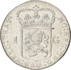 Gulden - generaliteits. Utrecht. 1794. XF +.