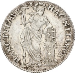 Halve generaliteits gulden van X stuiver. Utrecht. 1775. VF / XF.