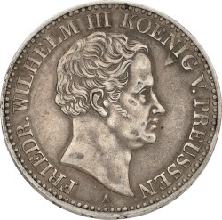 German States. Prussia. Friedrich Wilhelm III. Thaler. 1831 A. XF +.