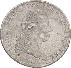 Kronenthaler. Brabant. Leopold II. 1792M. XF.