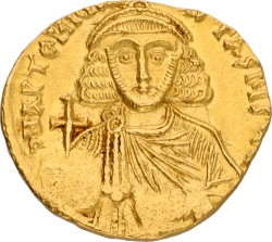 Byzantine Empire. Constantinople. Anastasius II Artemius. Solidus. ND (713 - 715). VF.