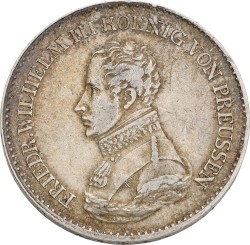 German States. Prussia. Friedrich Wilhelm III. Thaler. 1818. VF.