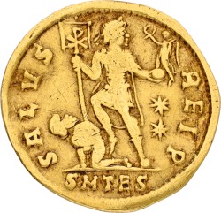 Roman Empire. Valentinian I. Solidus. ND (364 - 375). F.