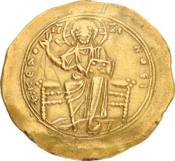 Byzantine Empire. Alexius I Comnenus. Hyperpyron. ND (1081 - 1118). XF.