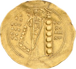 Byzantine Empire. Alexius I Comnenus. Hyperpyron. ND (1081 - 1118). XF.