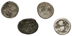 Donau Celts. Lot (4) Drachme. 1st & 2nd century BC.