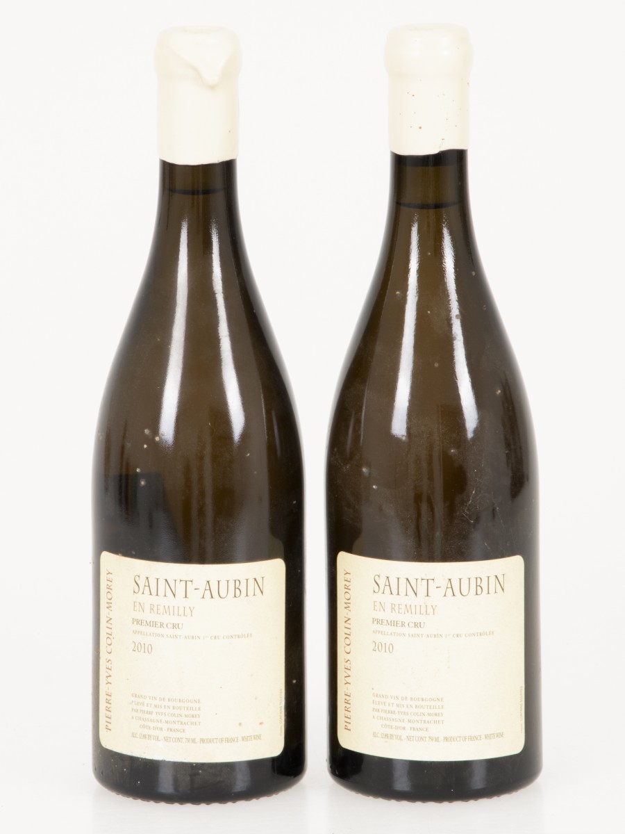 (2) Saint-Aubin Premier Cru "La Chateniere" - Pierre Yves Colin Morey - Bourgondië - 2010.