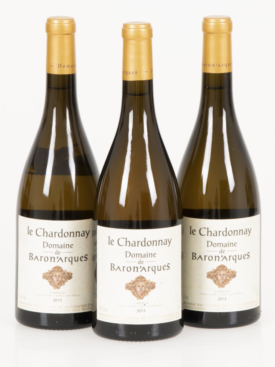 (3) le Chardonnay - Domaine de Baron’arques - 2013.