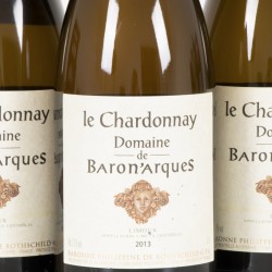 (3) le Chardonnay - Domaine de Baron’arques - 2013.