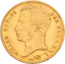 10 Gulden. Willem I. 1840. XF +.