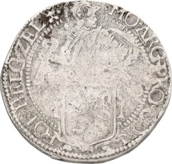 Leeuwendaalder op generaliteitsvoet. Zeeland. 1617. F / VF.