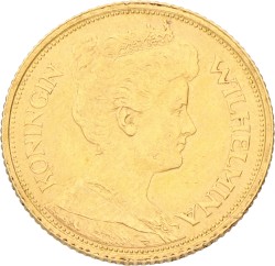 5 Gulden. Wilhelmina. 1912.