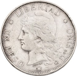 Argentina. Peso. 1882. VF.