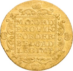 Gouden dukaat. Lodewijk Napoleon. 1806. VF.