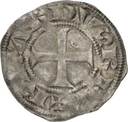 Feudal France. Aquitaine, Poitou. Richard I Lionheart. Denier. ND (1189-1196). VF.