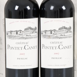 (6) Château Pontet-Canet - Pauillac 5ème Grand Cru Classé - 2007