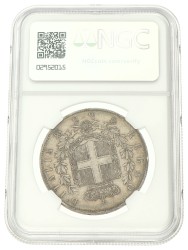 Italy. Kingdom. Vittorio Emanuele II. 5 lire. 1865 T BN. XF 45.