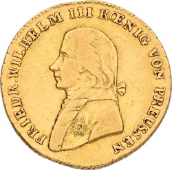 German States. Prussia. Friedrich Wilhelm III. Double Friedrich D'Or. 1800. F.