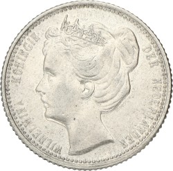 25 Cent. Wilhelmina. 1906. XF.
