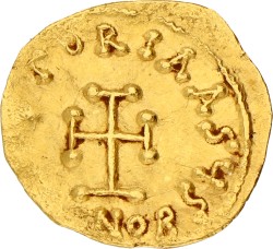 Byzantine Empire. Leo III. Tremissis. ND (717 - 741). VF.