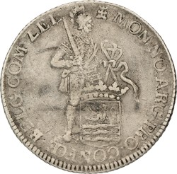 Zilveren Dukaat. Zeeland. 1764. VF.