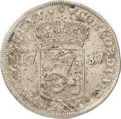 Zilveren Dukaat. Zeeland. 1737. VF.