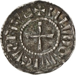 Lotharingen. Strassburg. Louis IV. Denier. ND (900 - 911). VF.