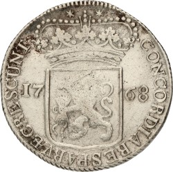 Zilveren Dukaat. Zeeland. 1768. VF -.