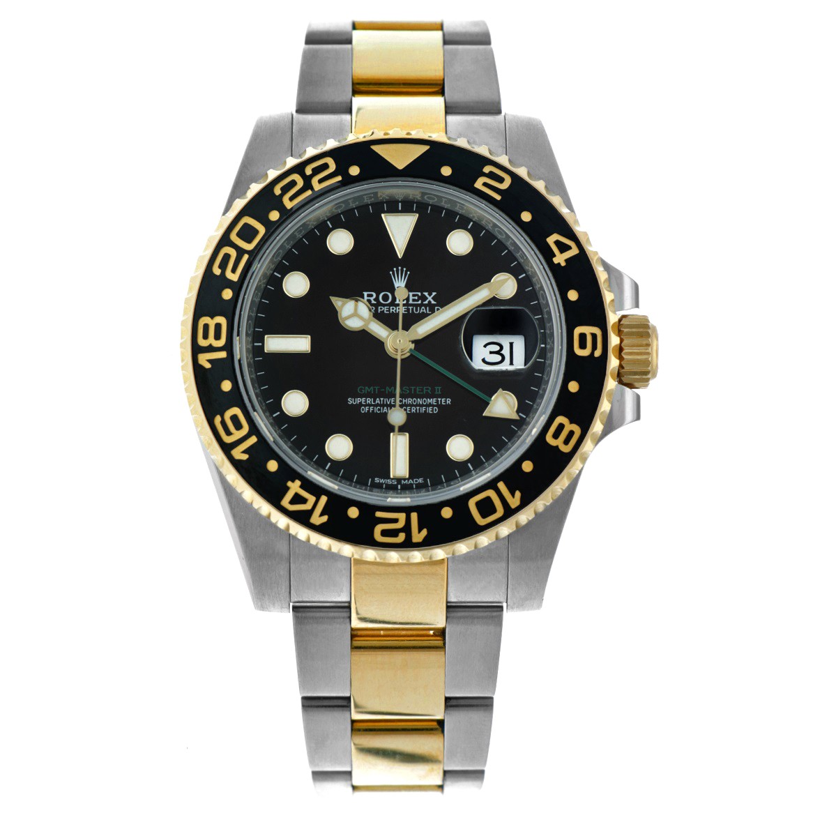 No Reserve - Rolex GMT-Master II 116713LN - Men's Watch - 2017.