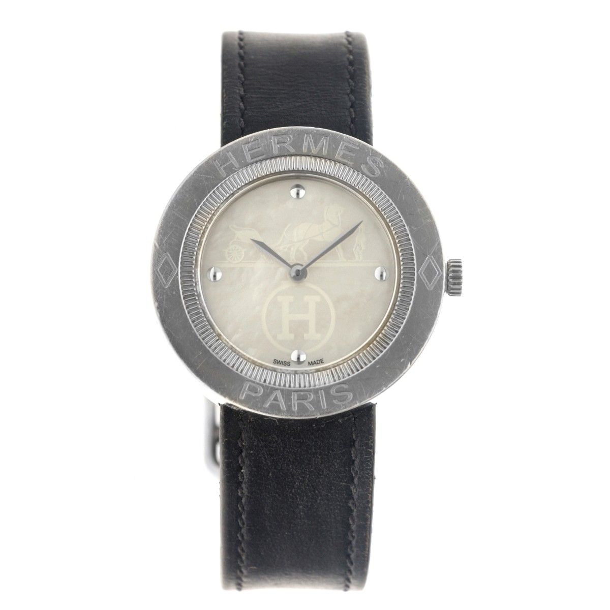 No Reserve - Hermès Passe Passe PP1.410 - Dames horloge 