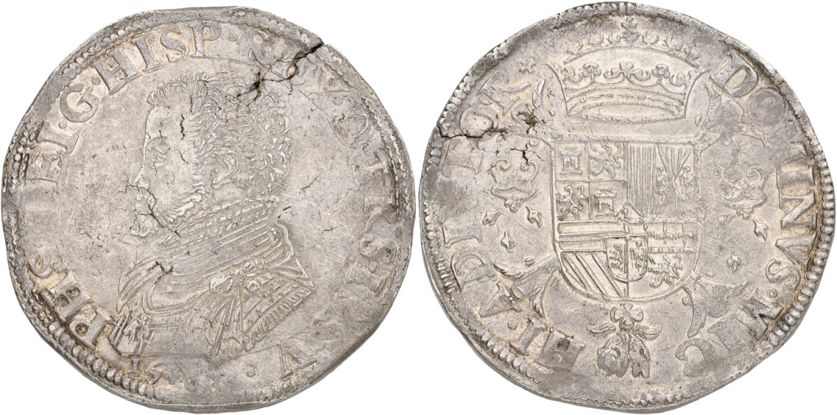 Filipsdaalder. Overijssel. Filips II. 1563. XF -.