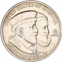 USA. 'Huguenot-Walloon Tercentenary' ½ Dollar. 1924.