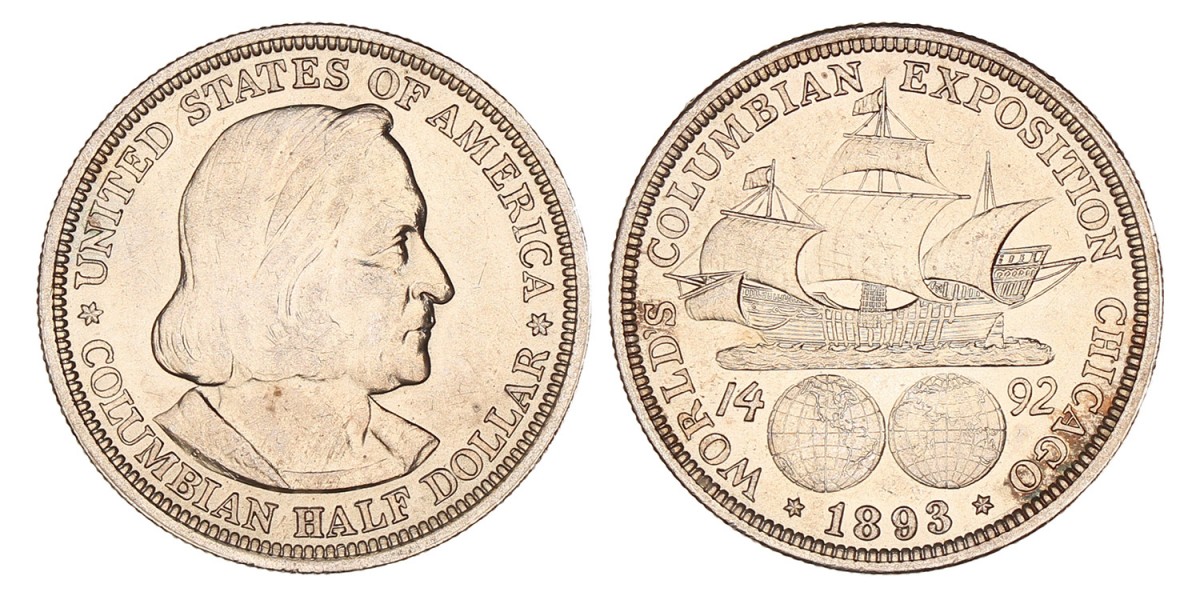 USA. 'Columbian Exposition' ½ Dollar. 1893.