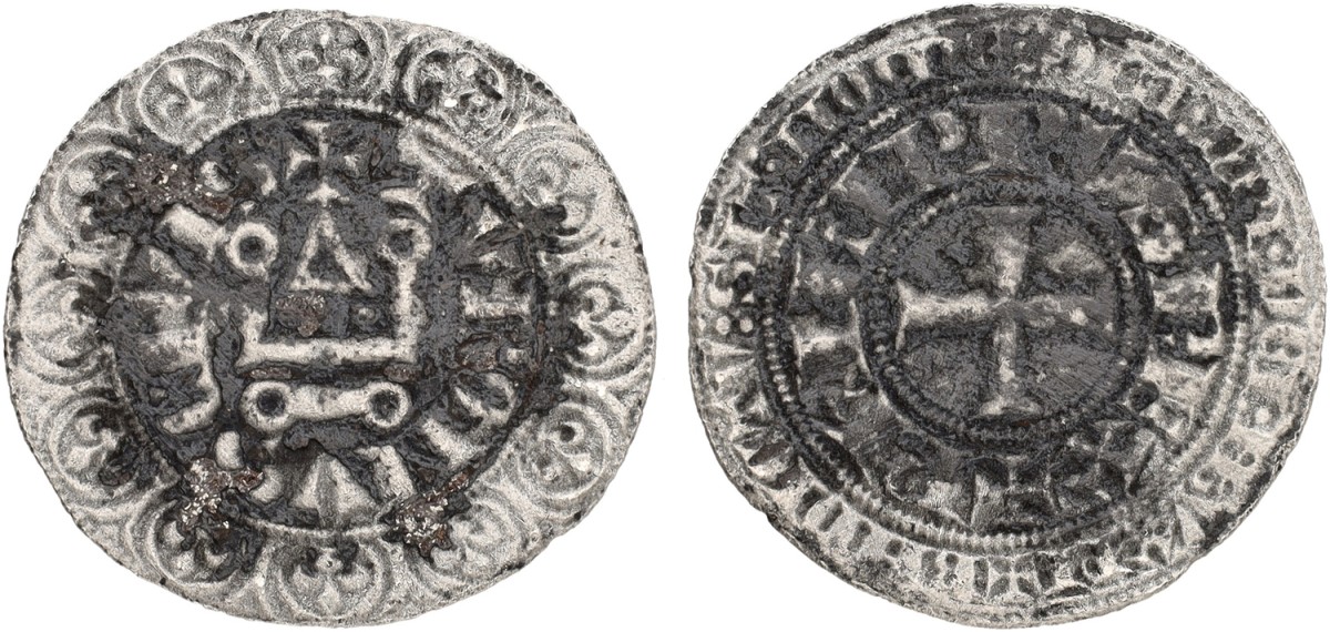 France. Philippe VI. Gros Tournois. ND (1303 - 1306). F.