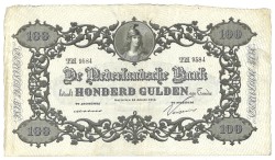 Nederland. 100 Gulden. Bankbijlet. Type 1860. RR. - Zeer Fraai / Prachtig